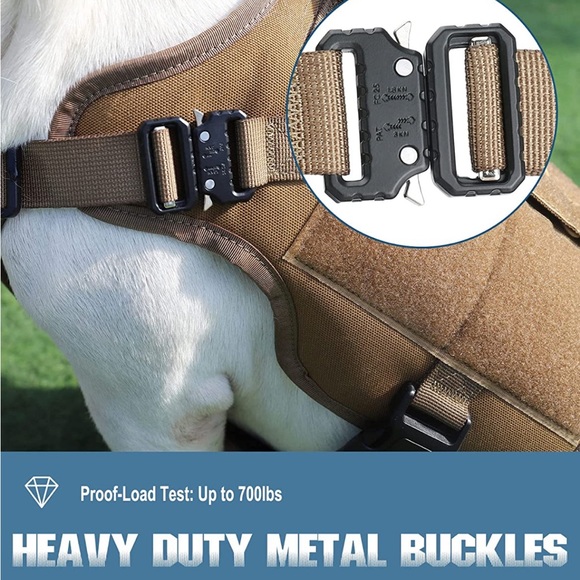 PETNANNY Tactical Dog Harness MEDIUM - Picture 3 of 6